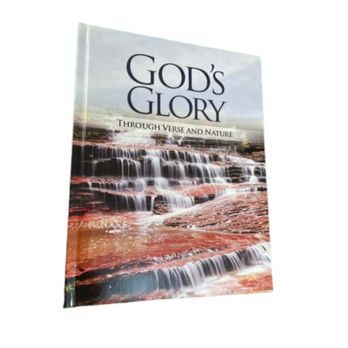 God’s Glory Through Verse and Nature – Large-Print Hardcover Scripture Picture Book for Seniors