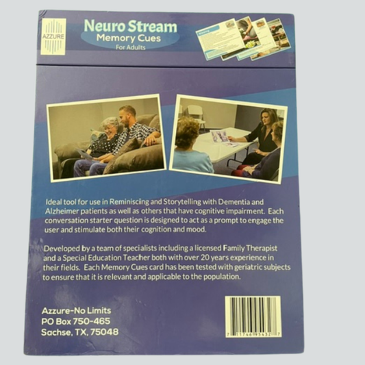 Memory Cues by Neuro Stream — Conversation Cards for Memory Care